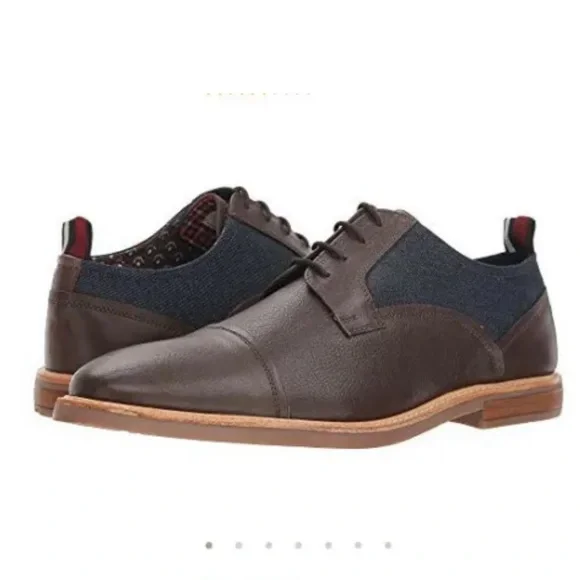 Ben Sherman | Shoes | Ben Sherman Birk Cap Toe Oxford Brown  display picture 2